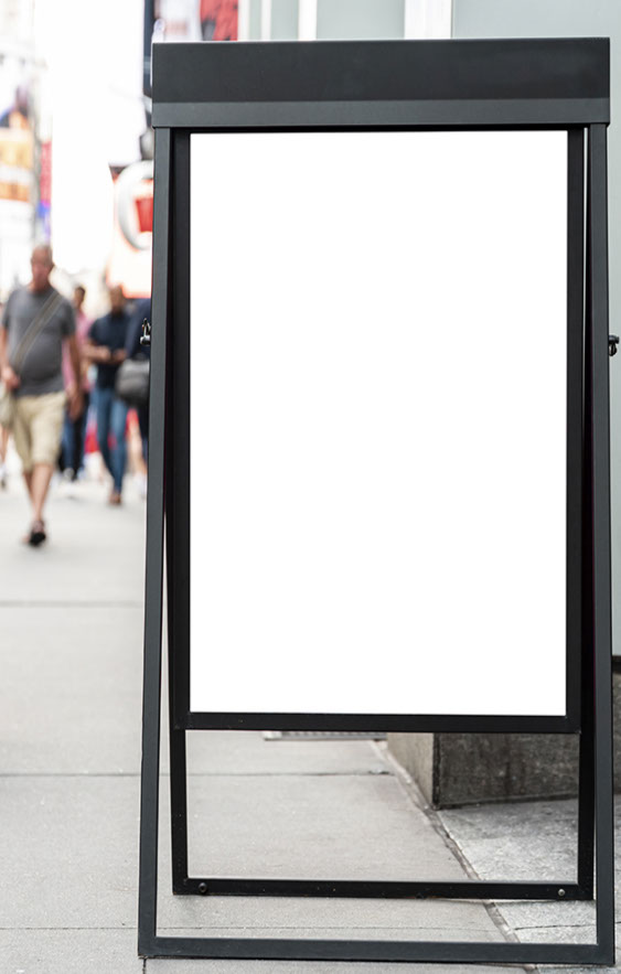 Cheapest Side-Walk A-Frame Sign Sale in Vancouver - 24 Hr. Print Factory