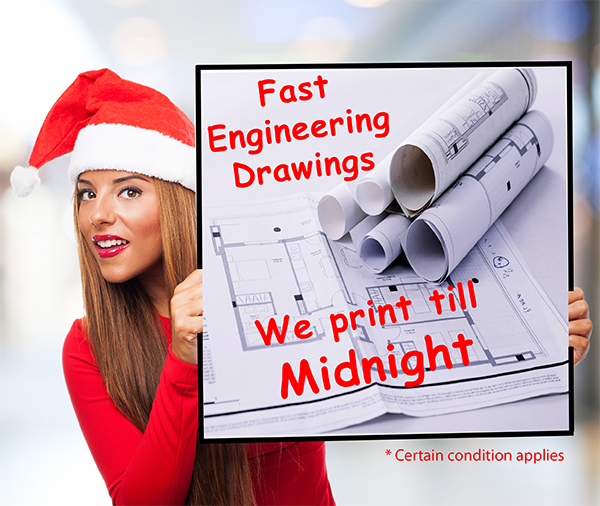 Cheapest BluePrint Printing in Vancouver - 24 Hr. Print Factory
