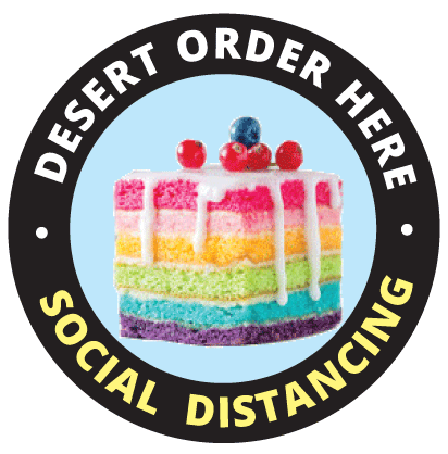 Cheapest Social Distance Floor Decalls - 24 Hr. Print Factory