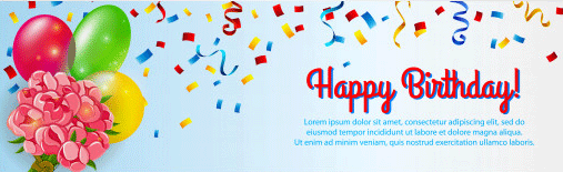 Cheapest Large Birthday / Celebration Display Banners Printing in Vancouver - 24 Hr. Print Factory