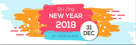 Cheapest New Year's Party / Celebration Display Banners Printing in Vancouver - 24 Hr. Print Factory