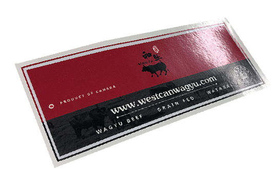 Cheapest Custom Printed Sticker Labels on Glossy Material - 24 Hr. Print Factory
