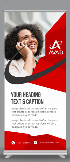 24 hour pullup banners - for business seminars