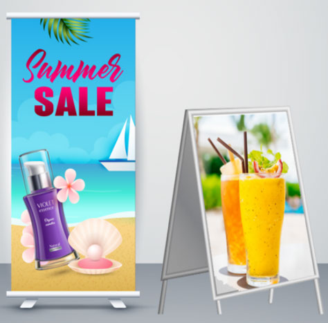 Cheapest Banner and A-Frame Sign Printing in Vancouver - 24 Hr. Print Factory