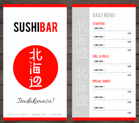 Cheapest Restaurant Menu and Flyer Printing in Vancouver - 24 Hr. Print Factory